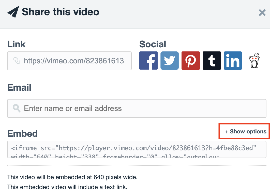 Autoplay and loop embedded videos – Vimeo Help Center