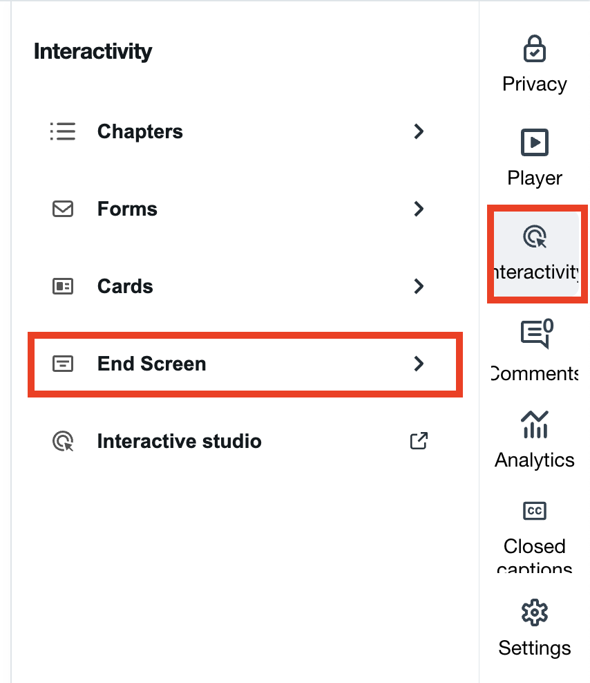 About end screens Vimeo Help Center