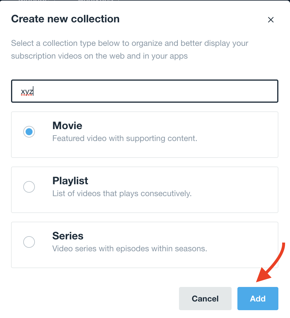 Creating collections on Vimeo OTT – Vimeo Help Center