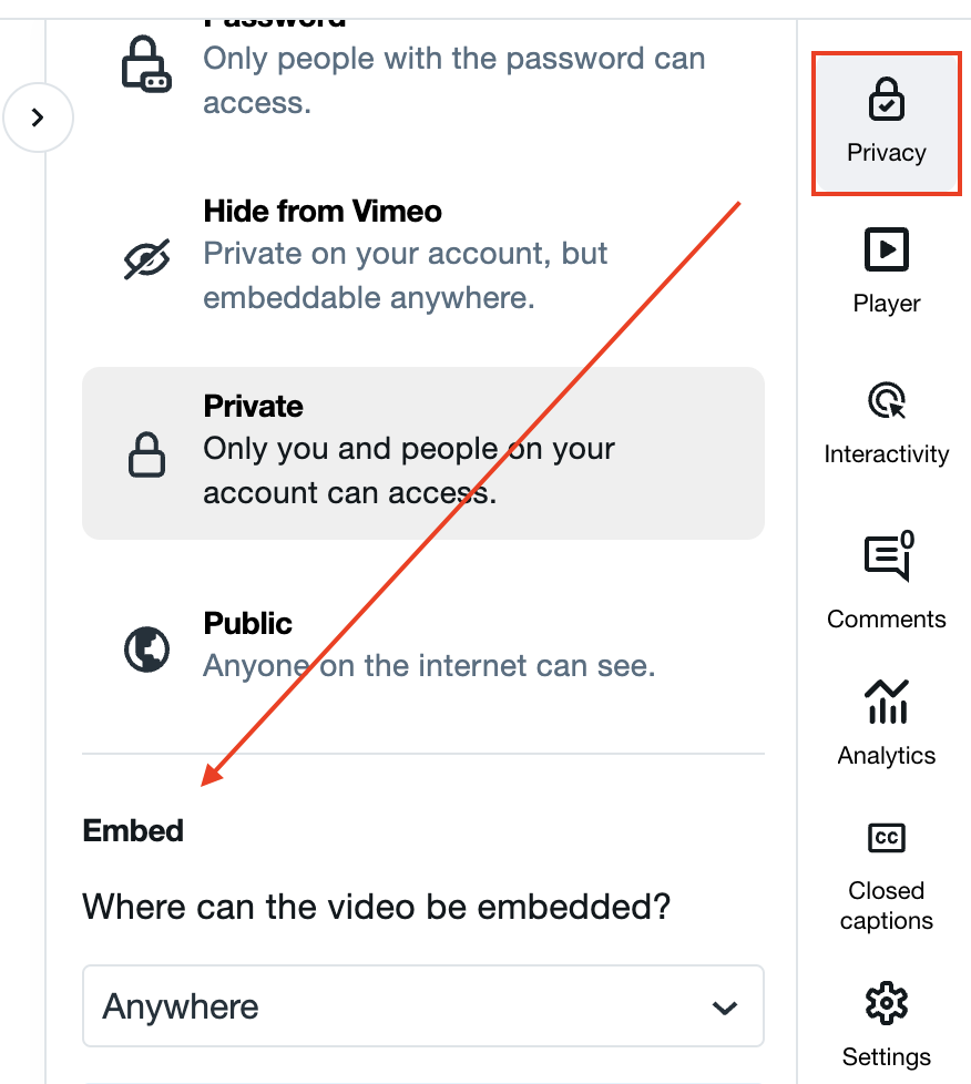 How To Make Your  Videos Private 