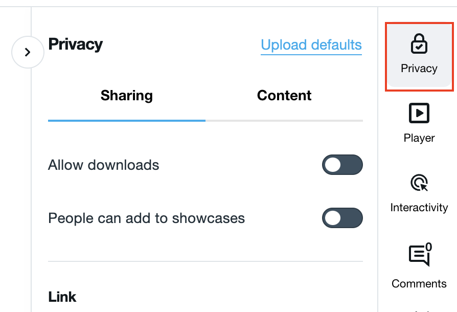 How to change your video’s privacy settings Vimeo Help Center