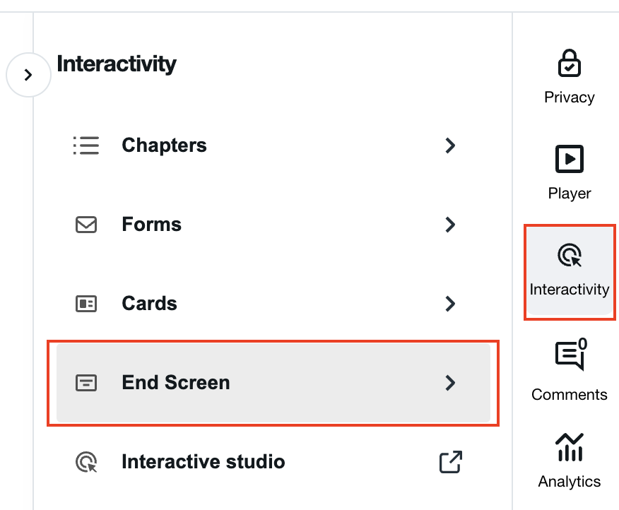 How to change my video's end screen Vimeo Help Center