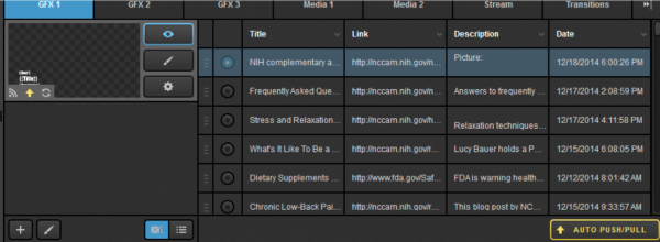 the RSS graphics layer full panel